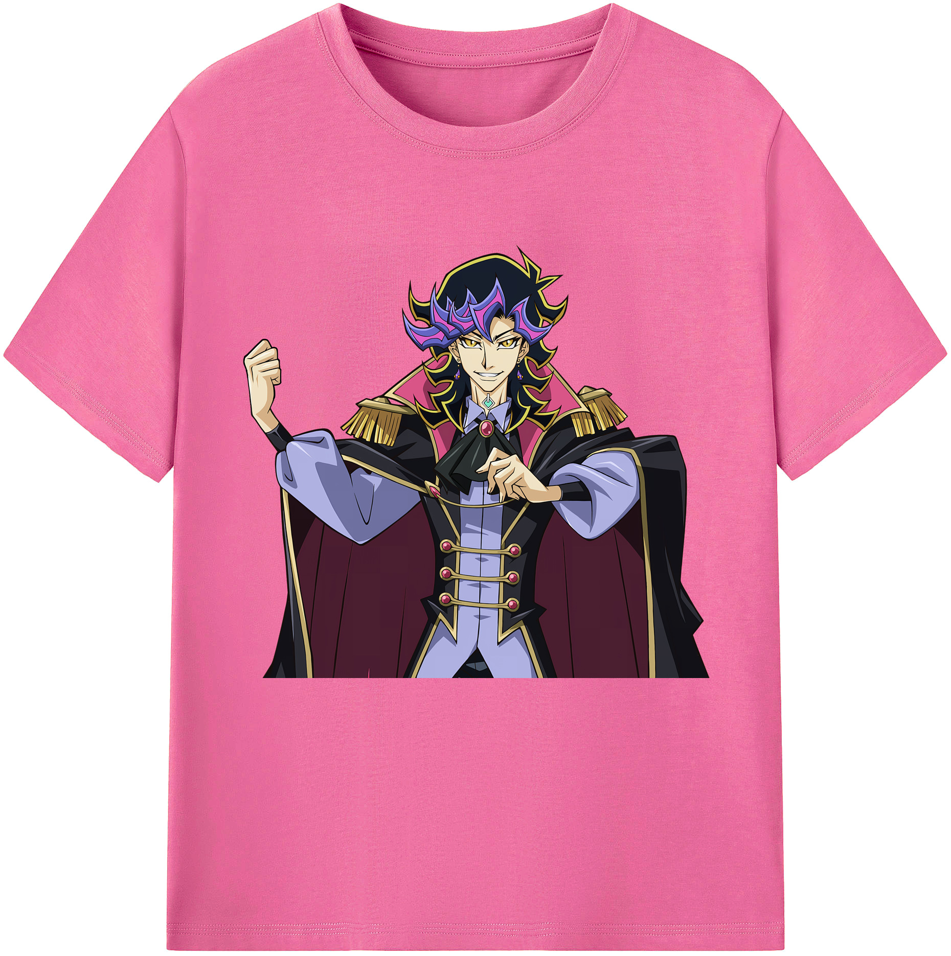 （画像用） 遊☆戯☆王 Yu-Gi-Oh! レディースカジュアルプリントTシャツ（綿100％）